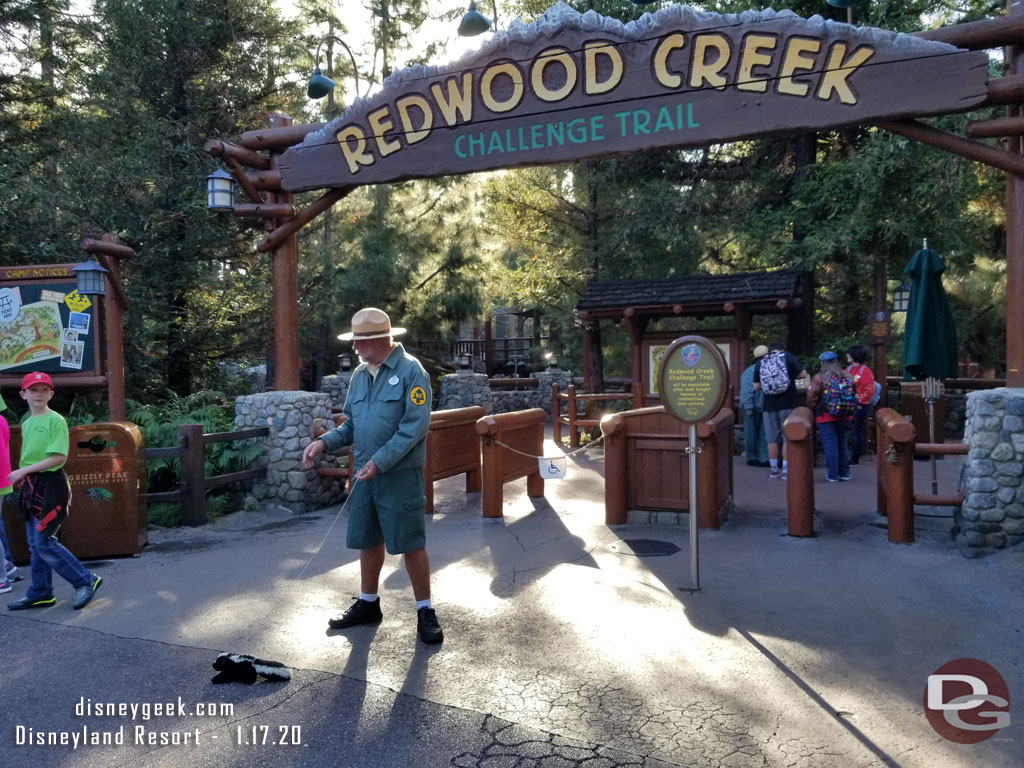 Passing through Grizzly Recreation area. This CM was out with a friend.. I forgot its name...