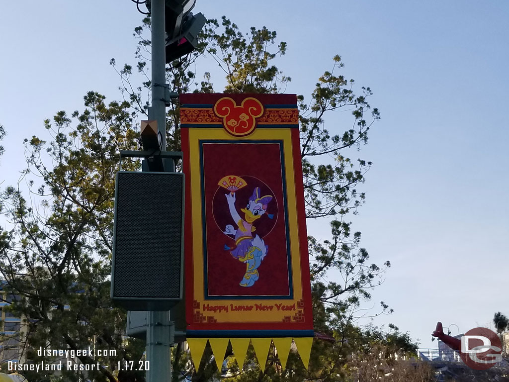 Daisy Duck Lunar New Year banner