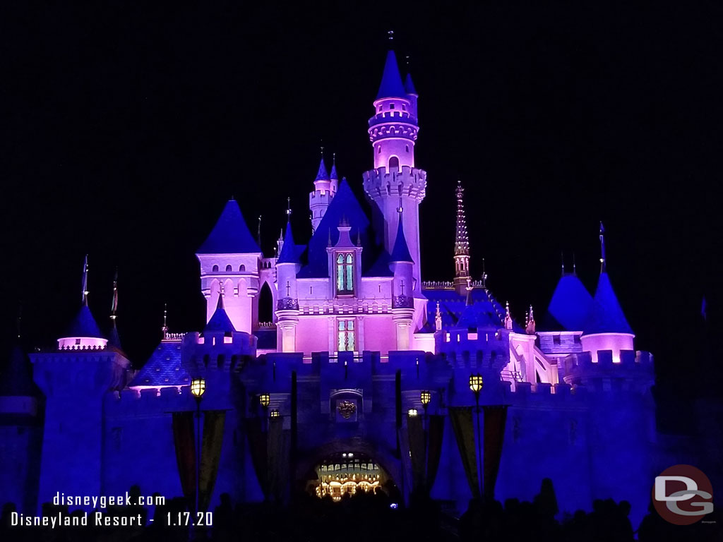 Passing by Sleeping Beauty Castle.