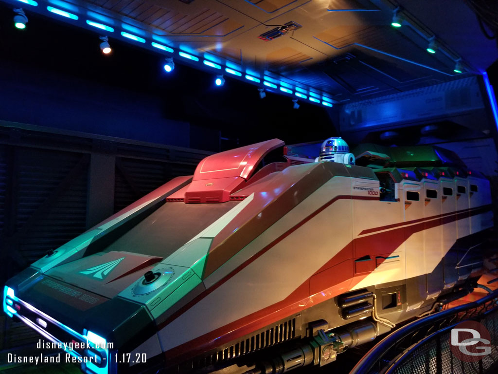 Used a FastPass for Star Tours on my way out of Tomorrowland.