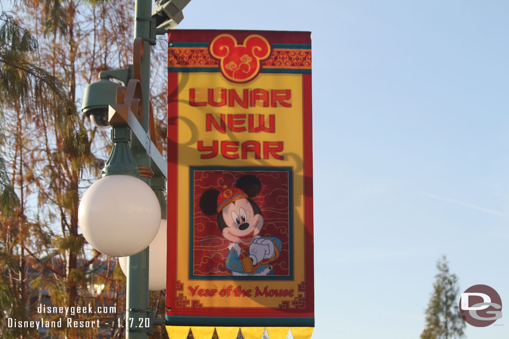 Mickey Mouse Lunar New Year banner