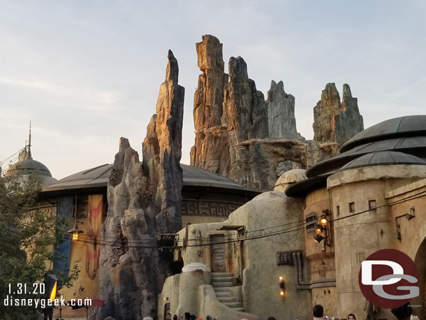 Next stop Batuu and a visit to Black Spire Outpost.