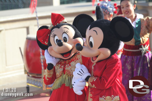 Mickey and Minnie