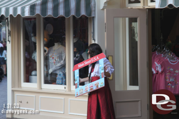 Main Street photo op.