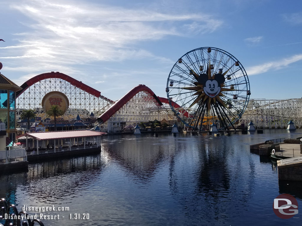 Paradise Bay this afternoon