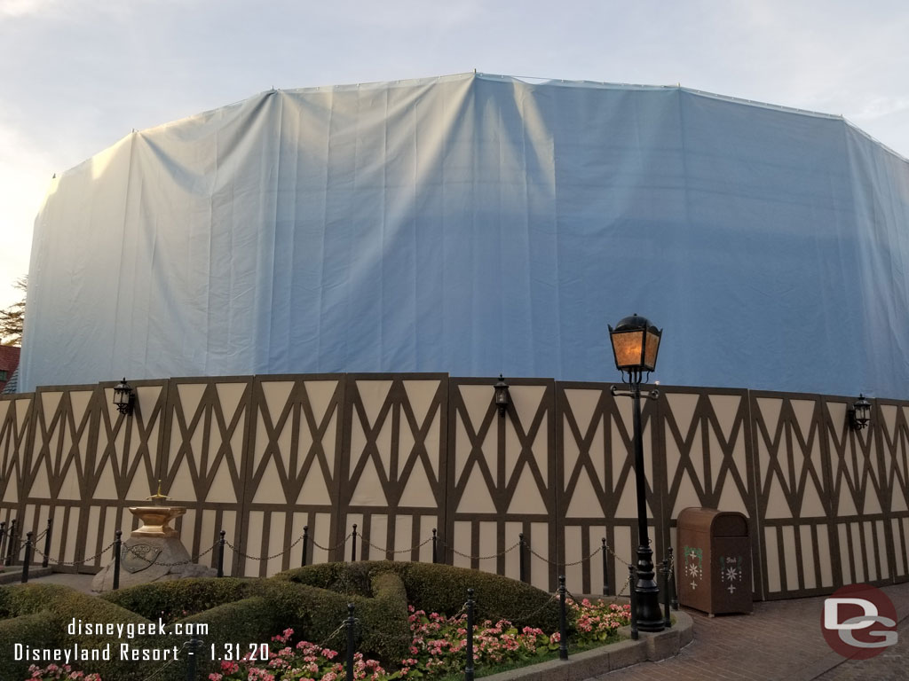 King Arthur Carousel is closed for a regular renovation project too.