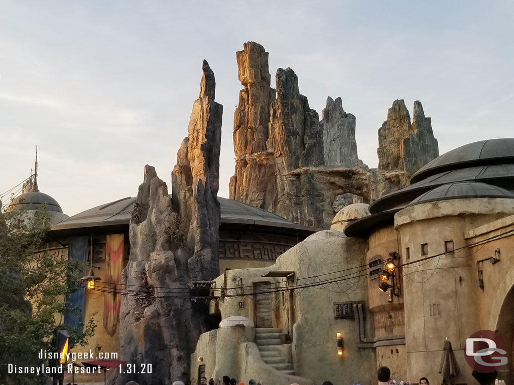 Next stop Batuu and a visit to Black Spire Outpost.