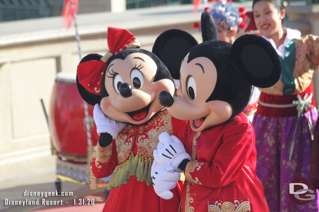 Mickey and Minnie