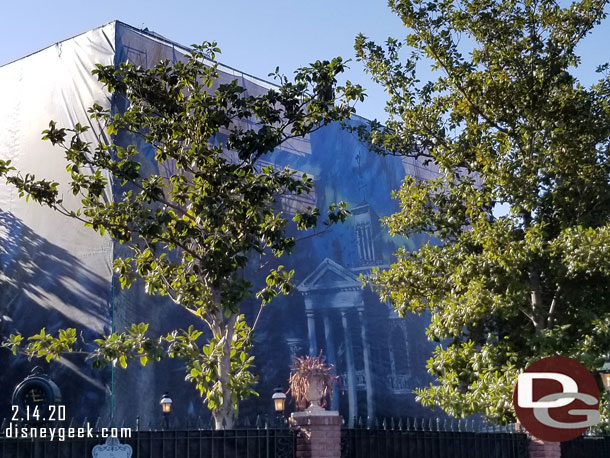 A look at the Haunted Mansion during the day, last visit was after dark.