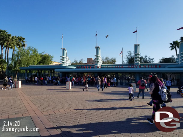 DCA entrance