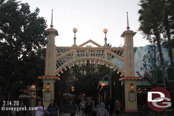 Paradise Gardens is quiet between Lunar New Year that ended last week and Food & Wine Festival that starts in two weeks.