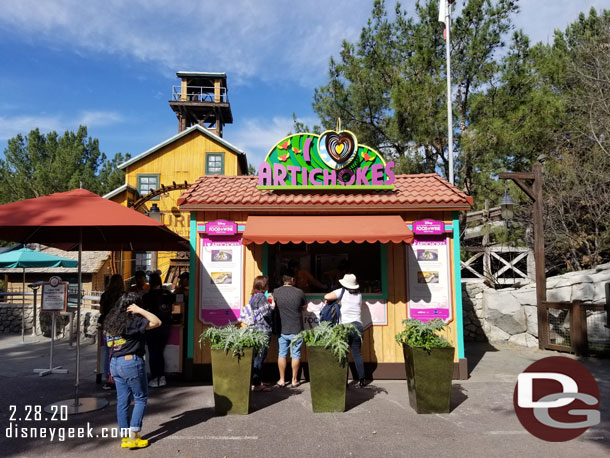 I Heart/Love Artichokes marketplace is located near Grizzly River Run.