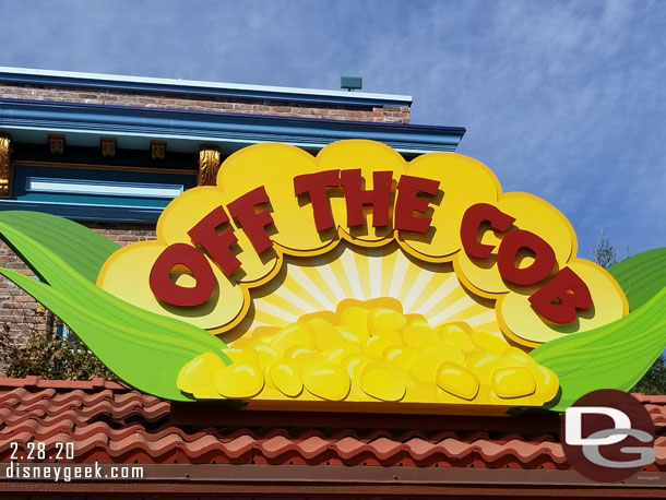 Off the Cob Markeplace Sign