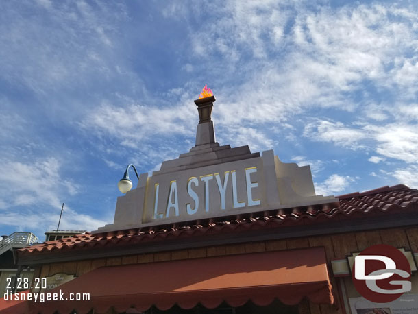 LA Style Marketplace Sign