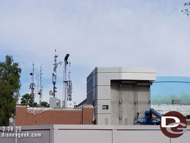 A closer look at the Avenger's Campus work.