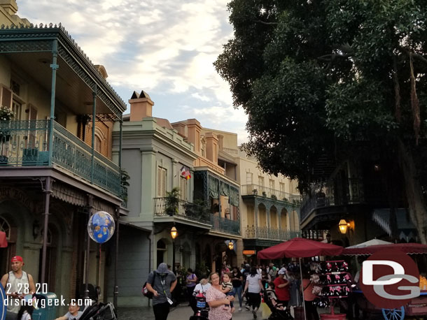 Passing by New Orleans Square