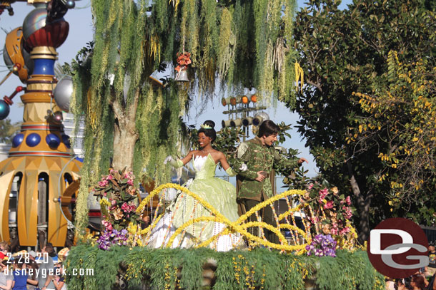 Princess and the Frog on the next float