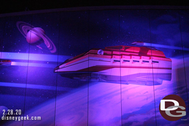 Random Star Tours mural picture as I walked by