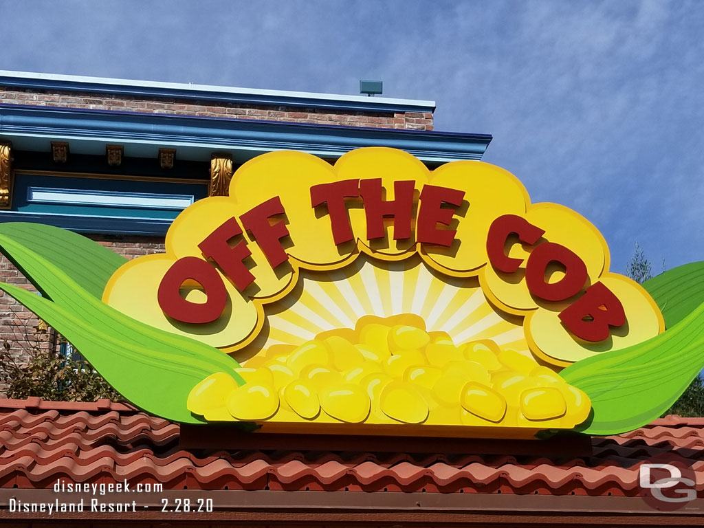 Off the Cob Markeplace Sign