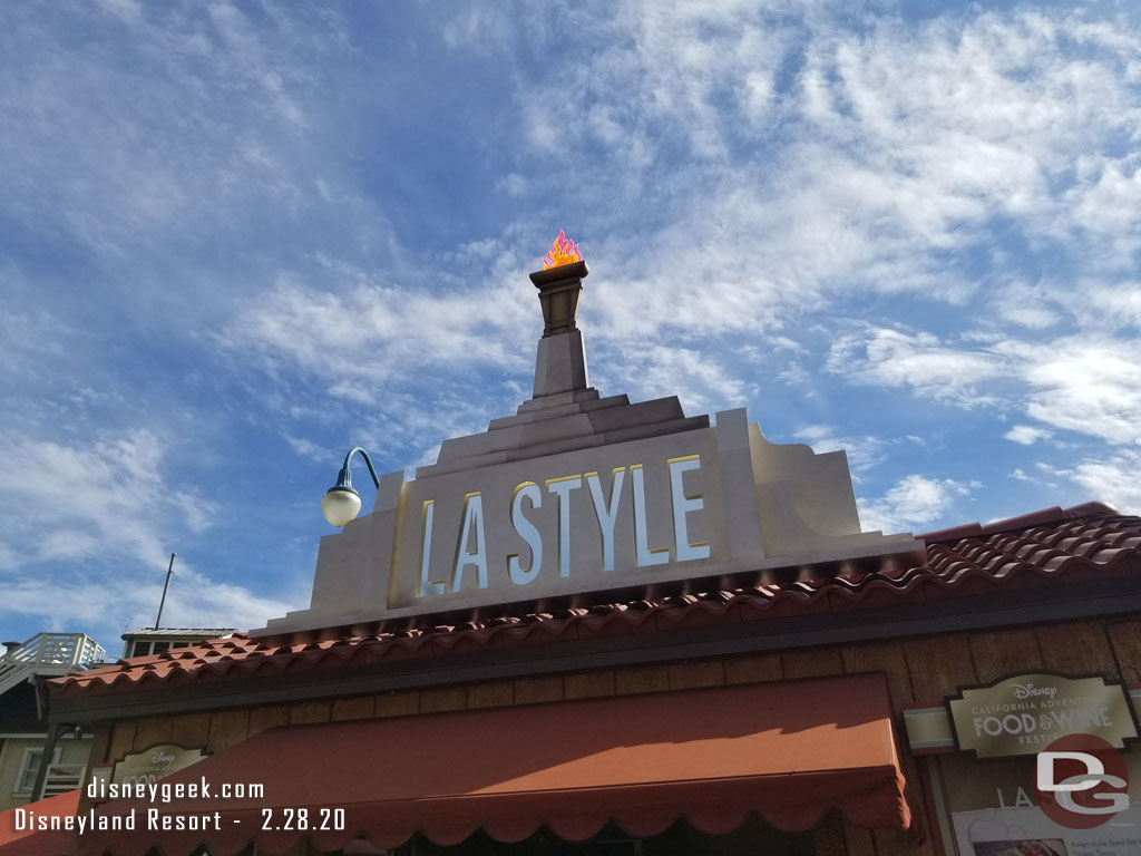 LA Style Marketplace Sign