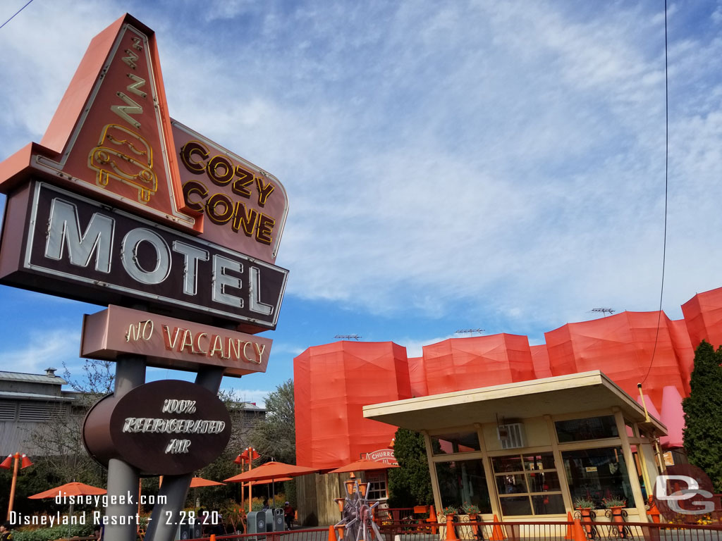 A couple more Cozy Cone pictures as I walked by.