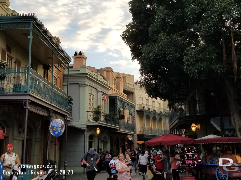 Passing by New Orleans Square