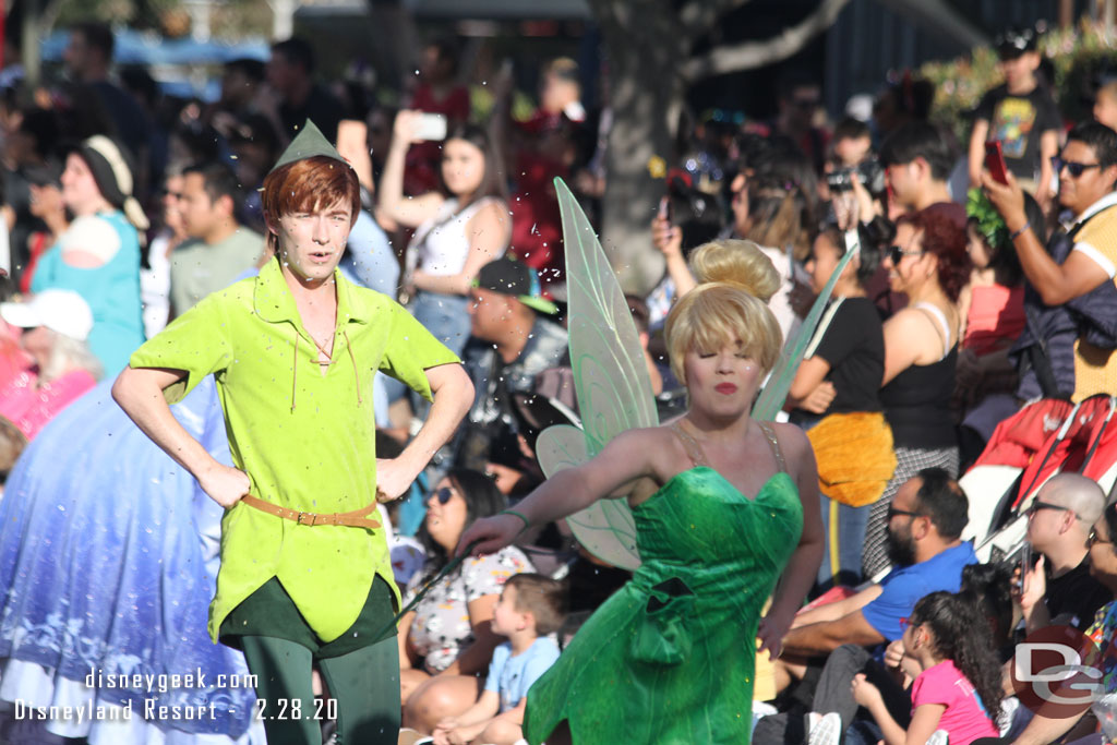 Peter Pan and Tinker Bell