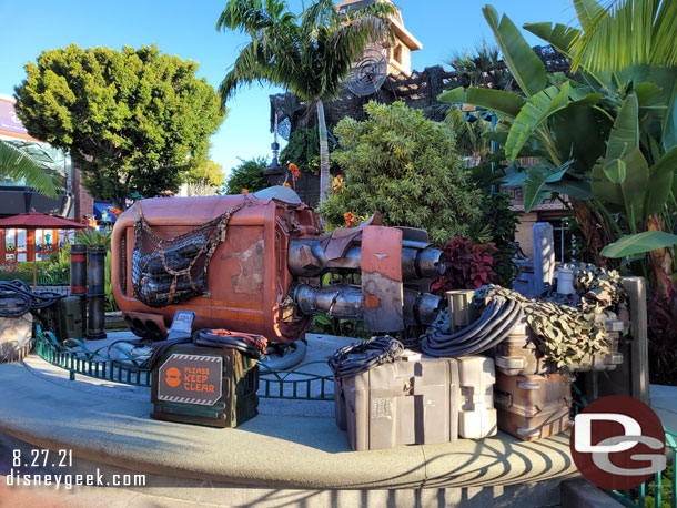 The Star Wars Trading Post opened last year in the former Rain Forest Cafe building.  