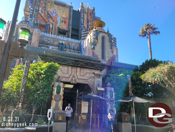 Speaking of Mission Breakout, only a posted 10 min wait but it appeared to be a walk on.