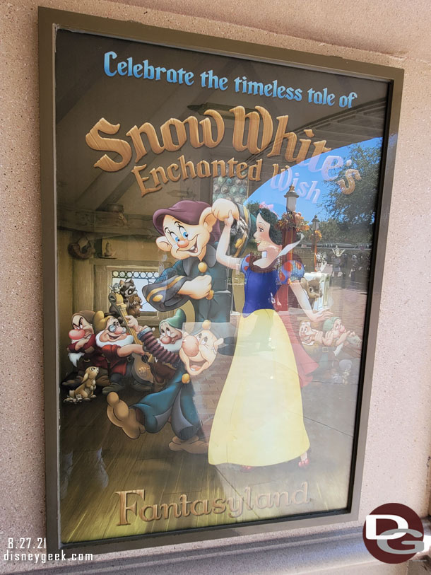 Snow White's Enchanted Wish poster.