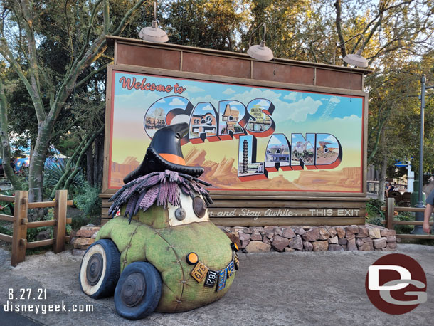 Made my way to Cars Land