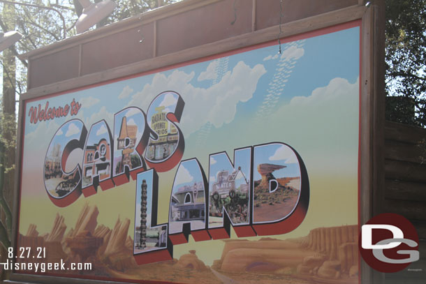 Passing by Cars Land