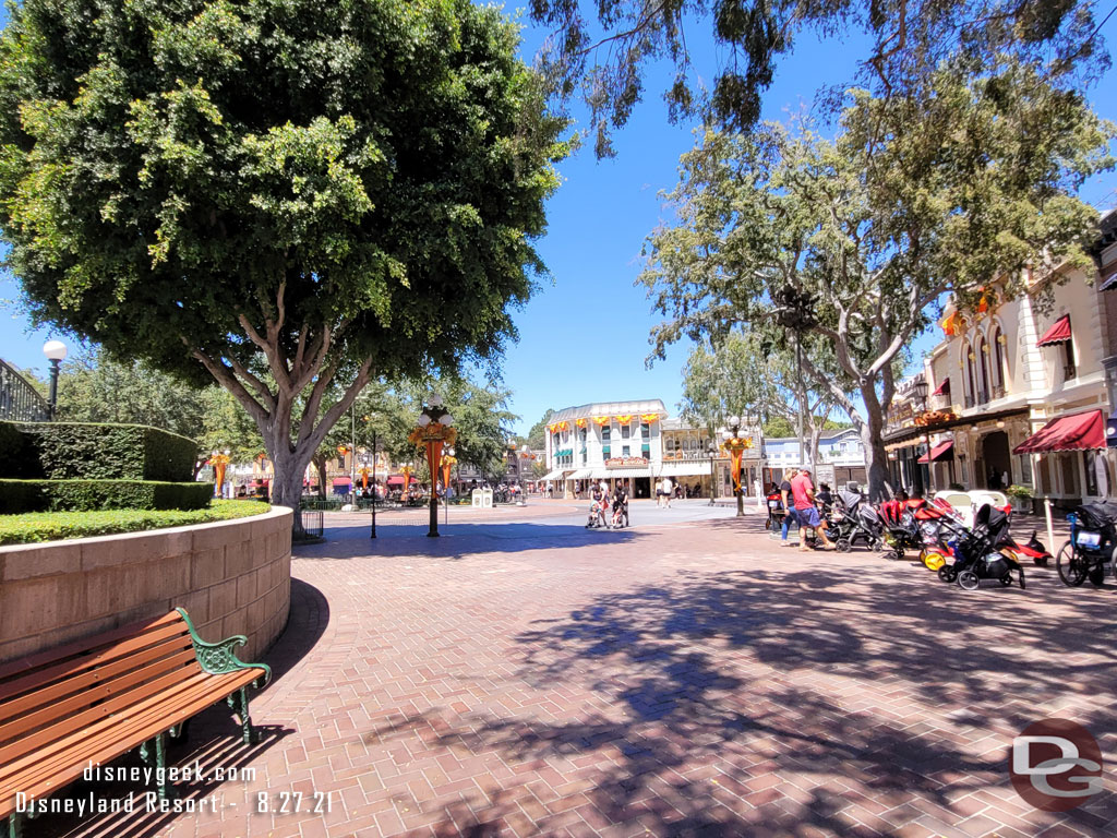 Arriving on Main Street USA