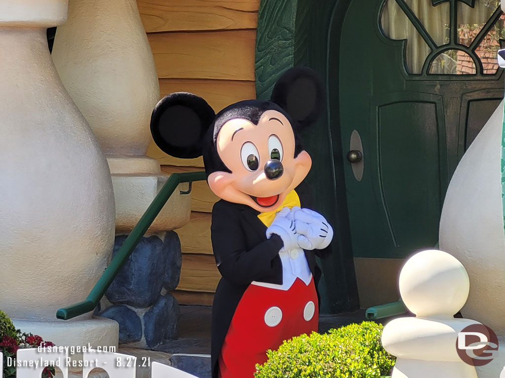 Mickey next door.