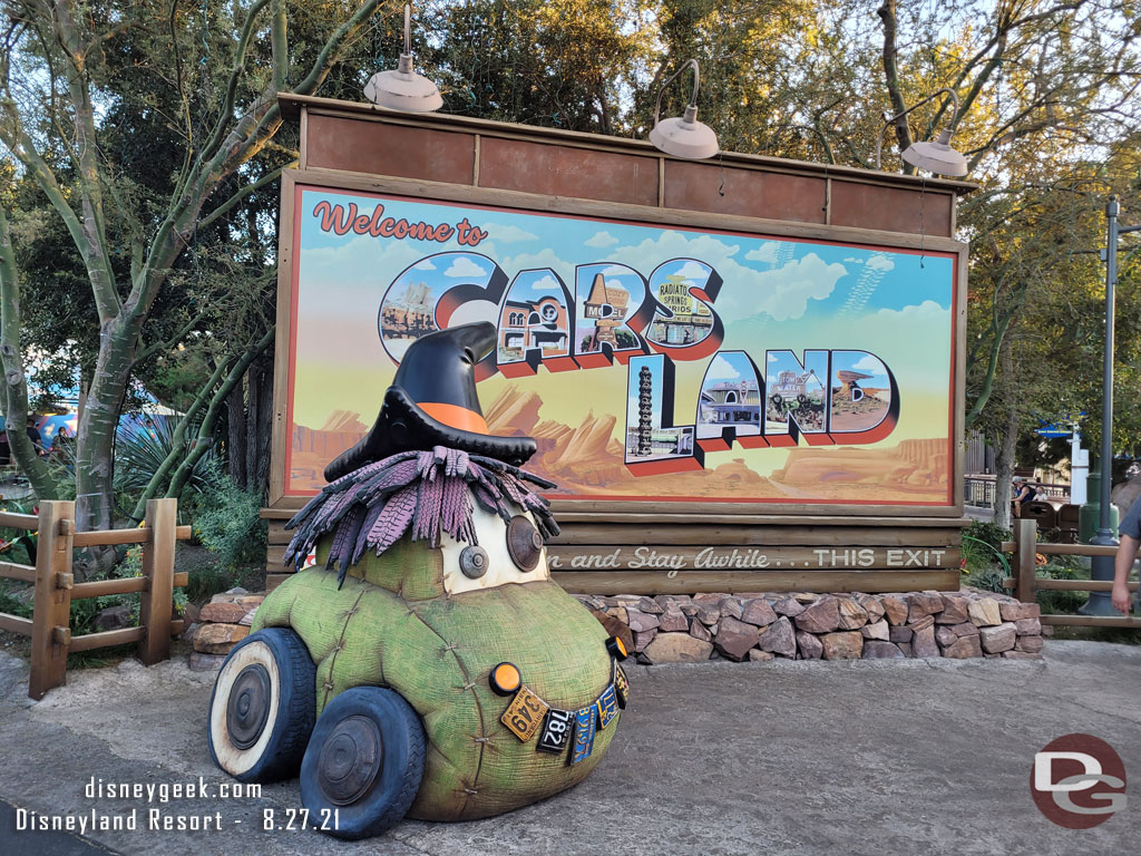 Made my way to Cars Land