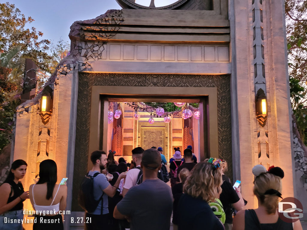 Seems a lot of people saw the same schedule as I did about a show happening.  Eventually cast members came to say it was cancelled/not happening.