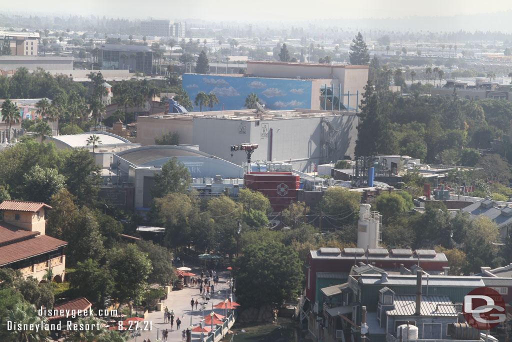 Looking toward Avengers Campus