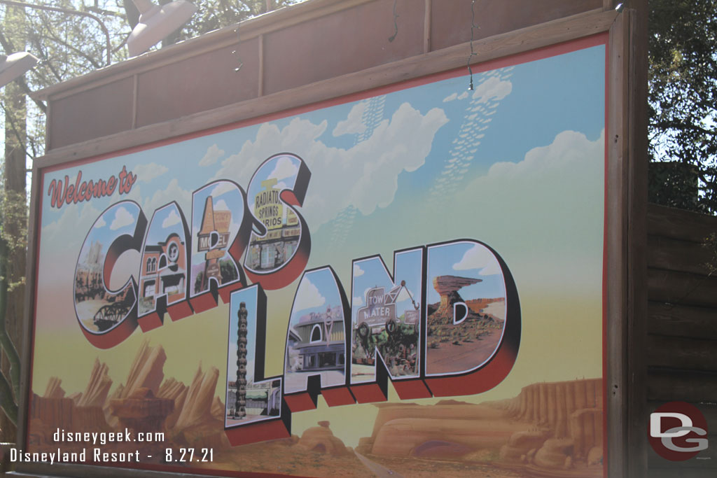 Passing by Cars Land