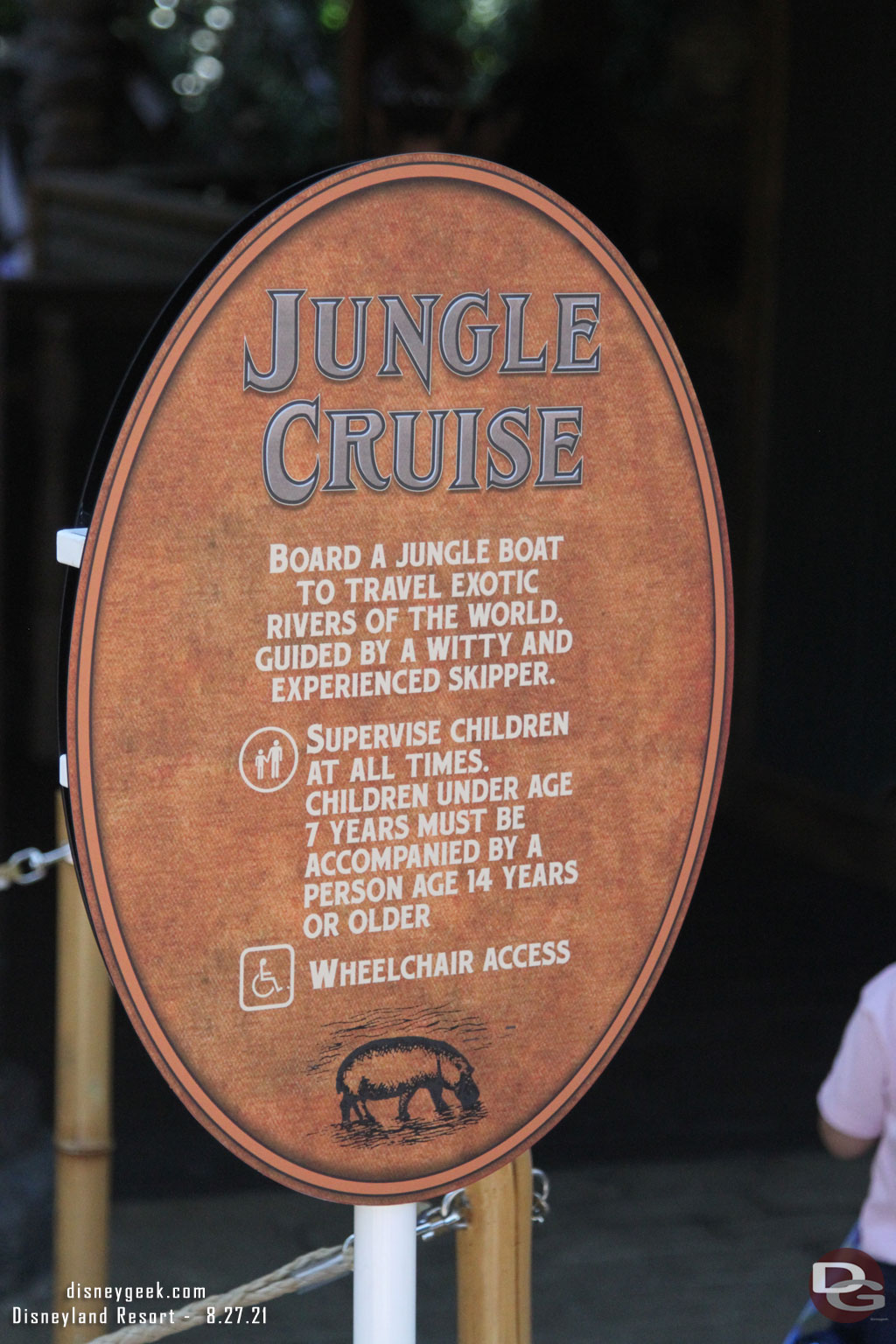 The Jungle Cruise recently reopened with some modifications. 