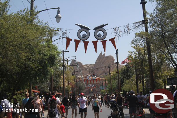 Cars Land is celebrating Haul-O-Ween