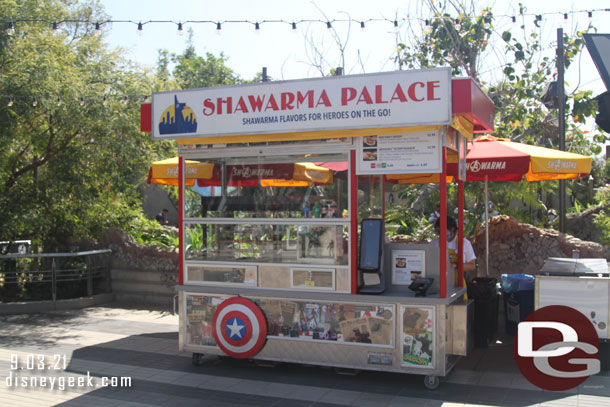 Shawarma Palace was not busy when I walked by at 2:33pm