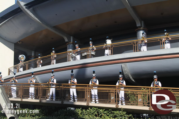 The Disneyland Band in Tomorrowland