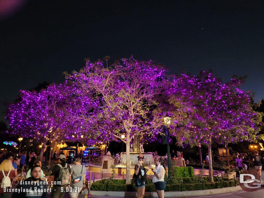 Carthay Circle after dark.