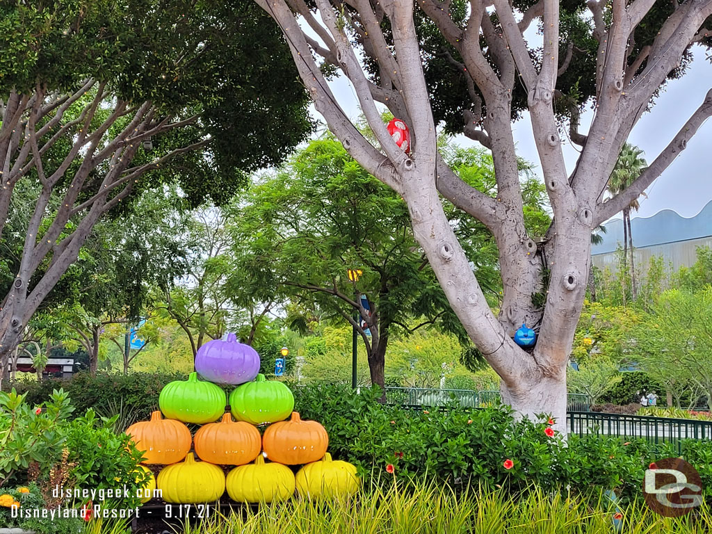 Lilo and Stitch near the tram stop across from La Brea Bakery