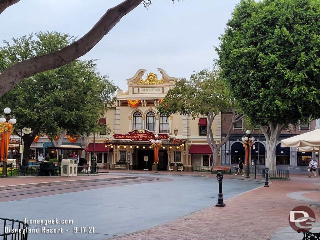 Town Square is quiet.