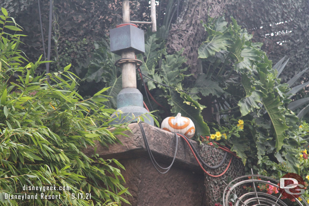 BB-8 Pumpkin at the Star Wars Trading Post