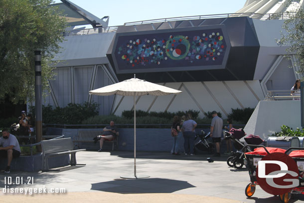 The FastPass Kiosks in Tomorrowland have been removed.