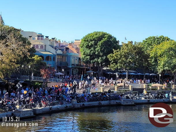 9:20am - New Orleans Square this morning 