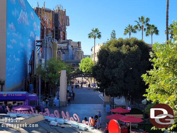 Passing through Disney California Adventure