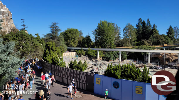 Another view of the lagoon as my monorail pulled into the station.